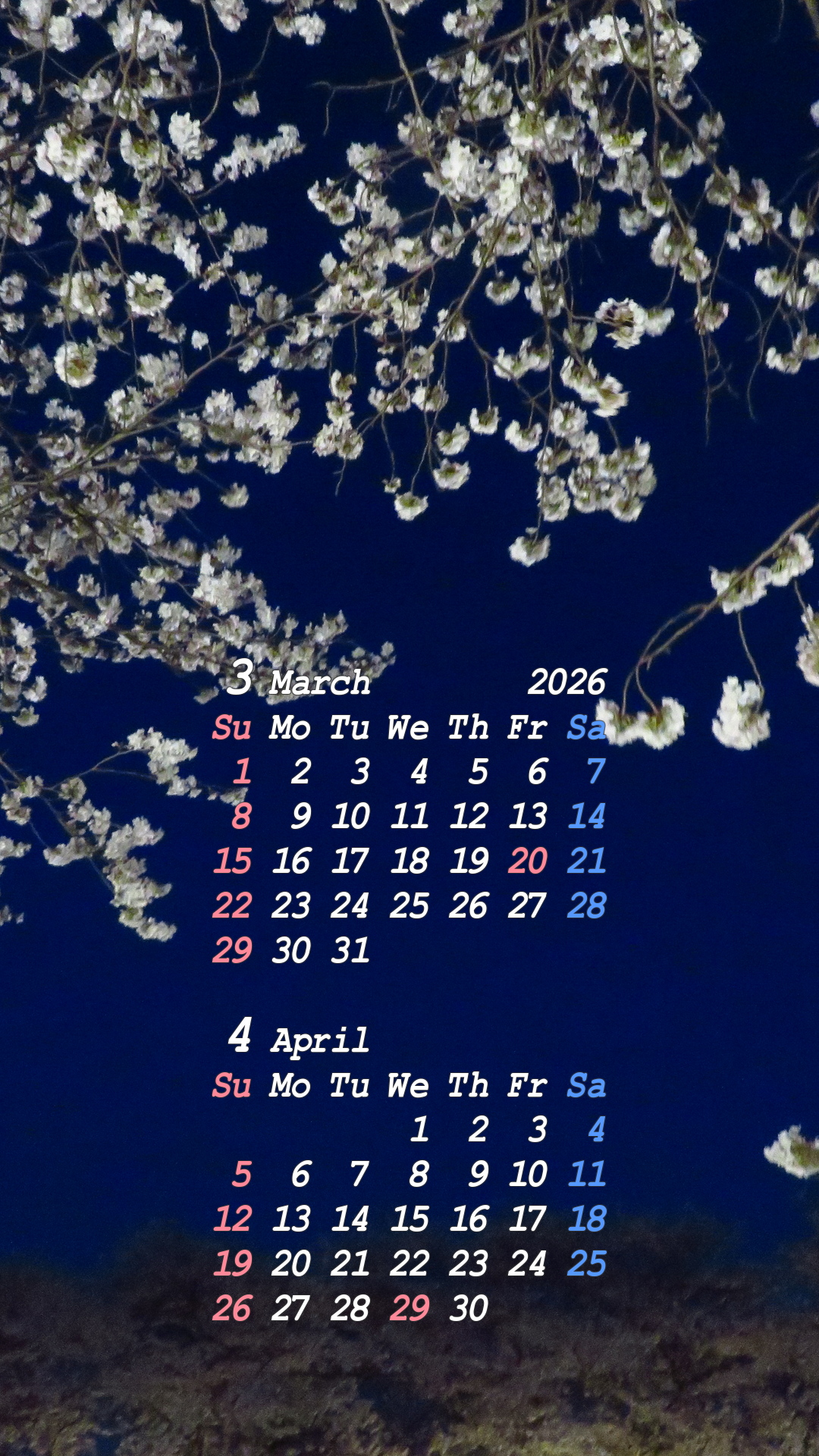 2026�N03���X�}�z�J�����_�[�ǎ�03